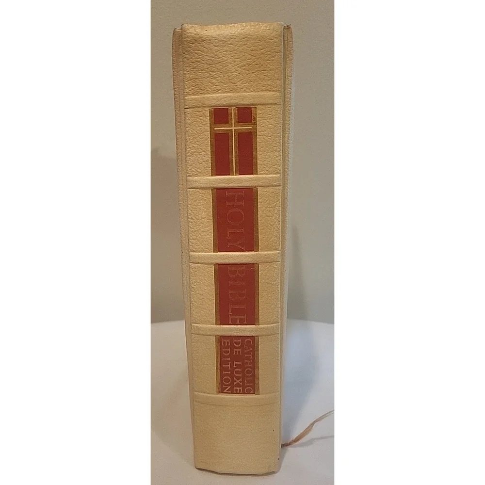 Holy Bible 1960 Good Counsel Publishing KJV Deluxe Edition Family Bible Catholic